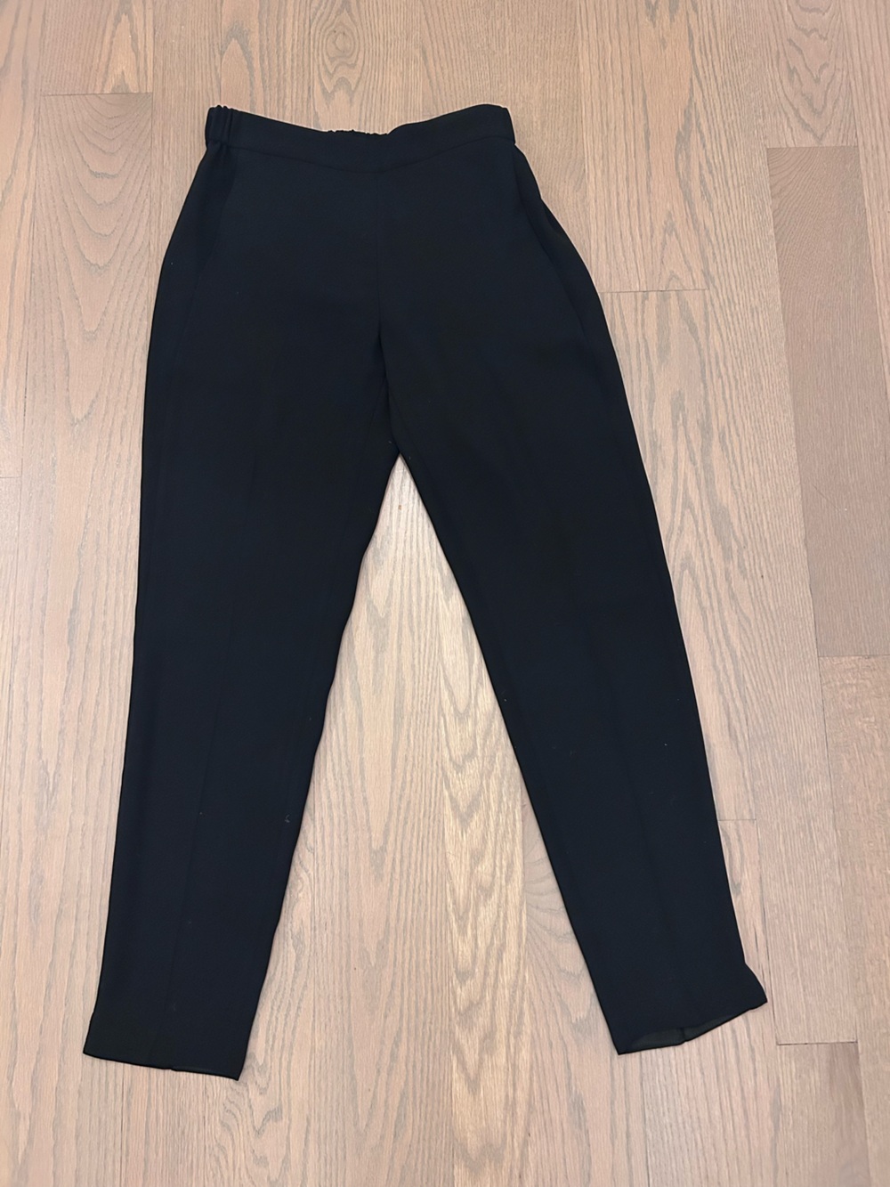 J.Crew Jamie Pull-On Tapered Pants Black Size 2
